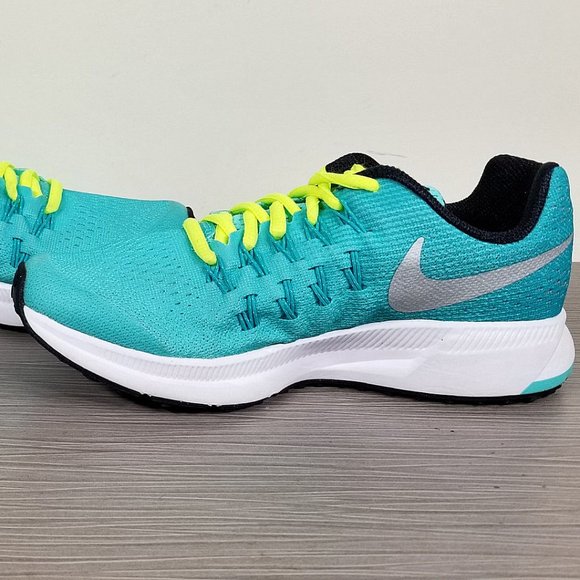 Nike 'Zoom Pegasus 33' Sneaker, Turquoise, Big Kid Size 3.5 / 35.5  (8-12 Years) - Picture 6 of 10
